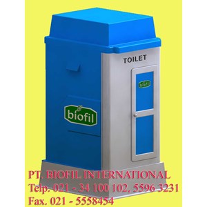 Portable Toilet Biofil, Flexible Toilet Fibreglass