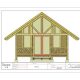 Gazebo & Rumah Bambu Modern Knock Down