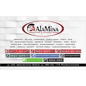 Alamina Percetakan Dan Advertising