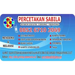 Percetakan Pangkal Pinang Sabila
