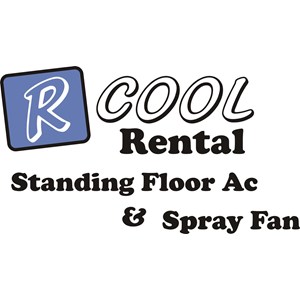 R Cool Rental Ac Standing N Spray Fan